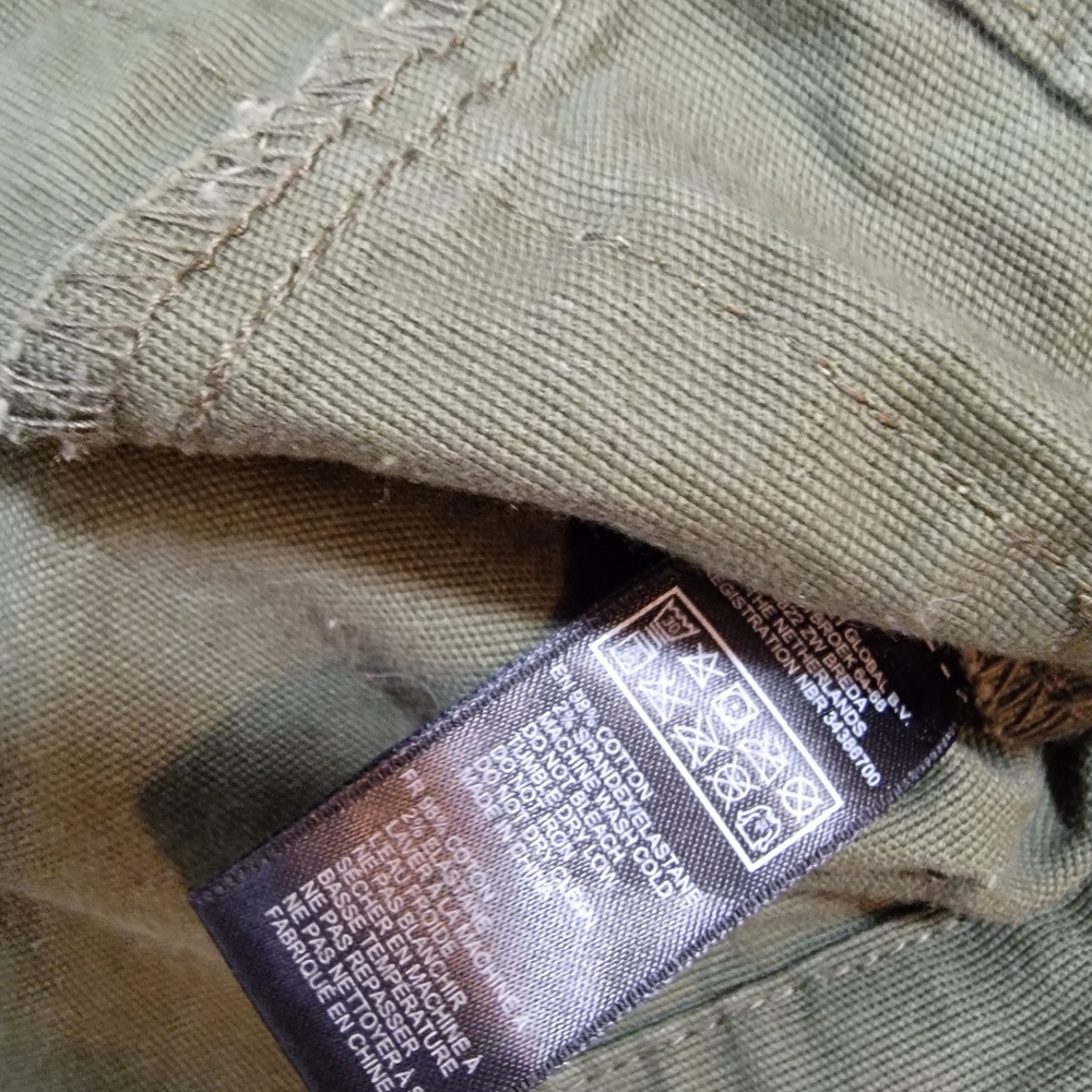 Forever 21 Coat Jacket Olive Green Size Medium Women's - Picture 5 of 5